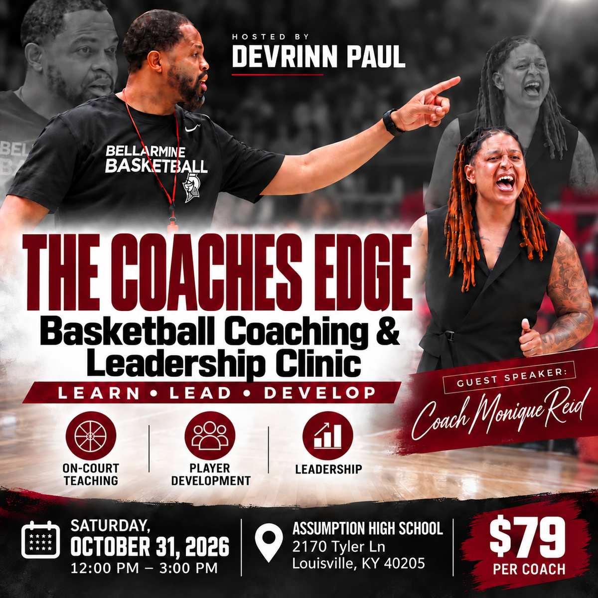 Coaching Edge Basketball Coaching & Leading Clinic