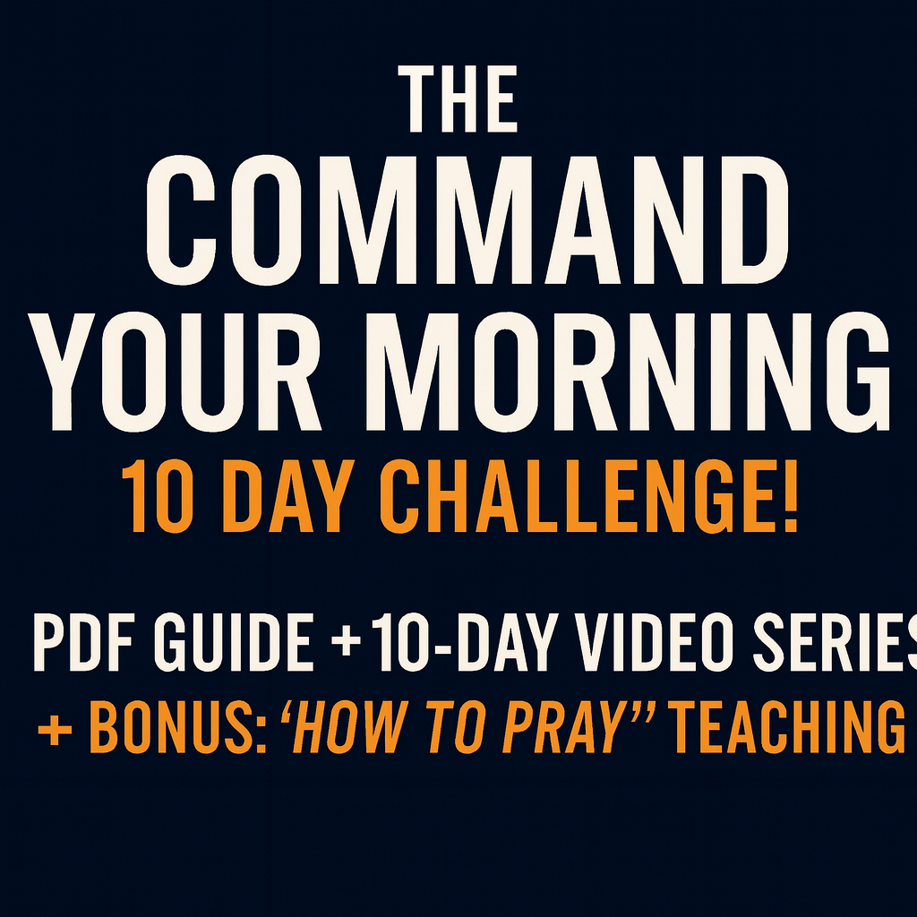 Command Your Morning: 10-Day Challenge + PDF Guide